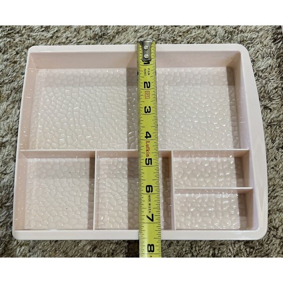 Makeup Organizer for Drawers, Vanities~ acrylic scrunchie & cotton pad holder - Picture 5 of 9